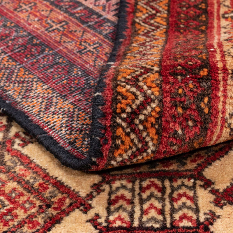 Loper Baluch tapijt - 222 x 111 cm - beige