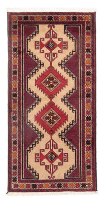 Loper Baluch tapijt - 205 x 103 cm - beige