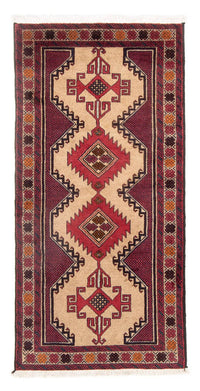 Loper Baluch tapijt - 205 x 103 cm - beige
