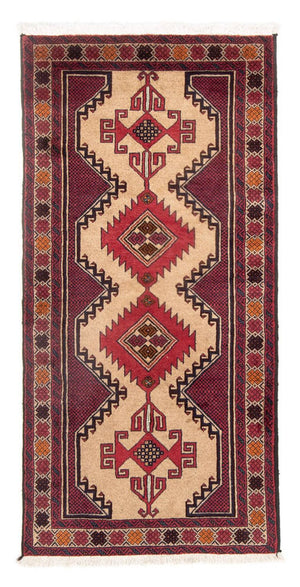 Loper Baluch tapijt - 205 x 103 cm - beige