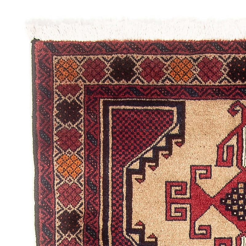 Loper Baluch tapijt - 205 x 103 cm - beige