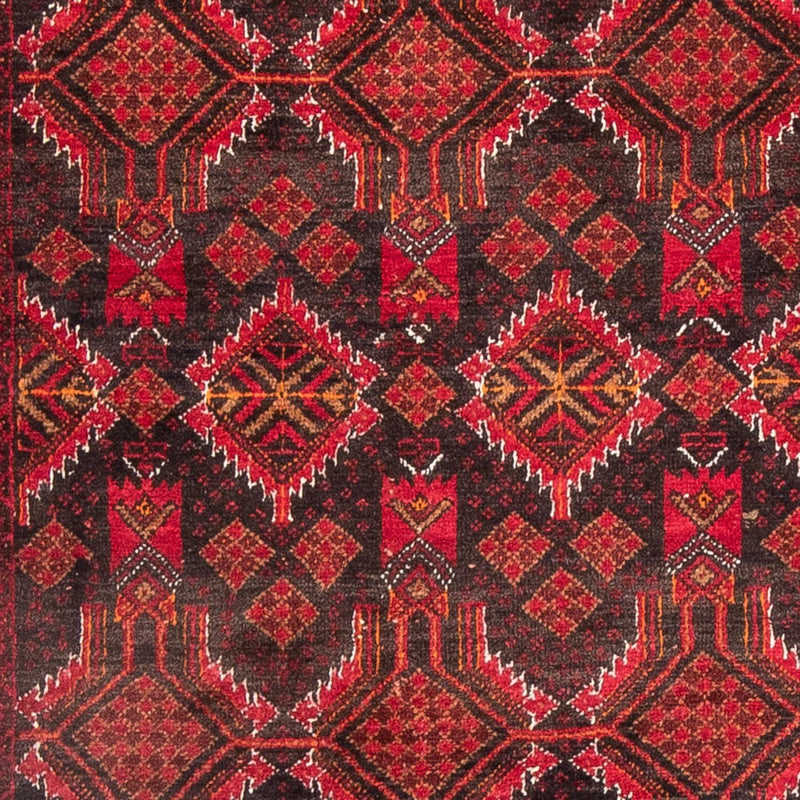 Loper Baluch tapijt - 191 x 102 cm - rood