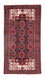 Loper Baluch tapijt - 188 x 100 cm - rood