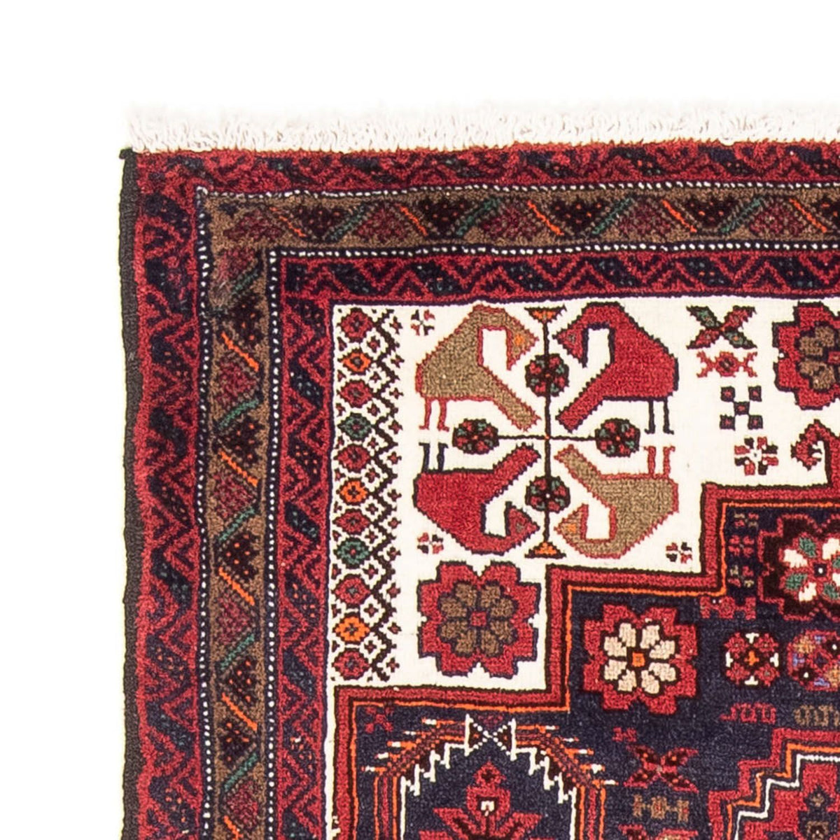 Loper Baluch tapijt - 188 x 100 cm - rood