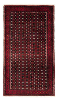 Loper Baluch tapijt - 210 x 114 cm - donkerrood