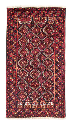 Loper Baluch tapijt - 193 x 103 cm - rood