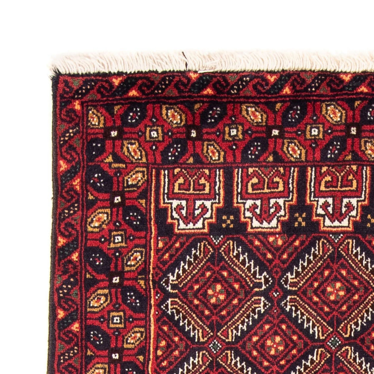 Loper Baluch tapijt - 193 x 103 cm - rood
