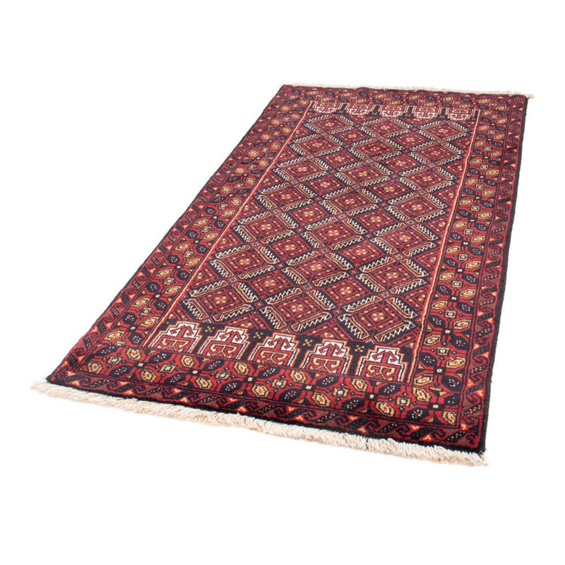 Loper Baluch tapijt - 193 x 103 cm - rood