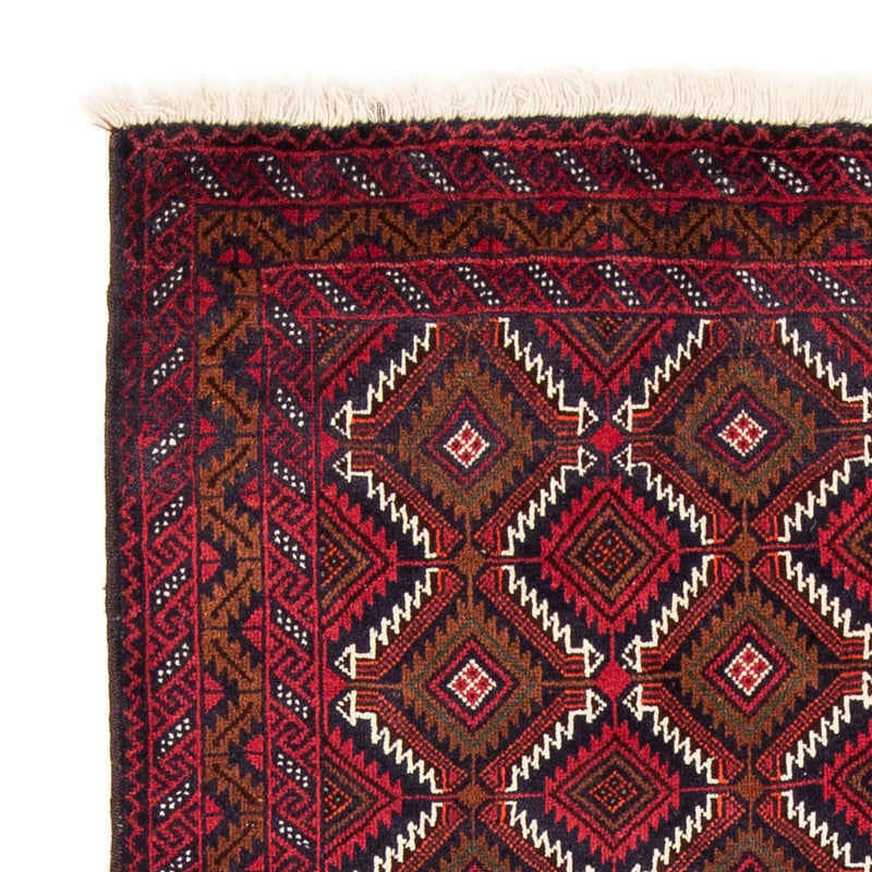 Loper Baluch tapijt - 197 x 107 cm - donkerrood