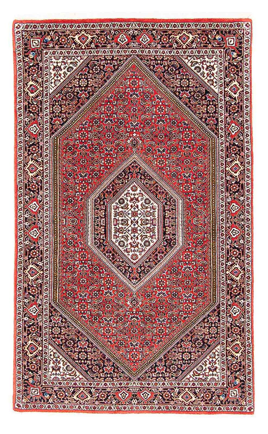 Perzisch tapijt - Bijar - 167 x 108 cm - rood
