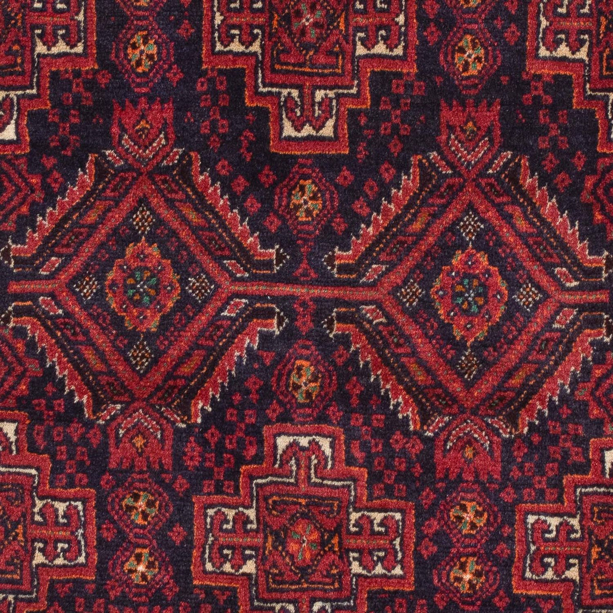 Baluch tapijt - 169 x 136 cm - donkerrood