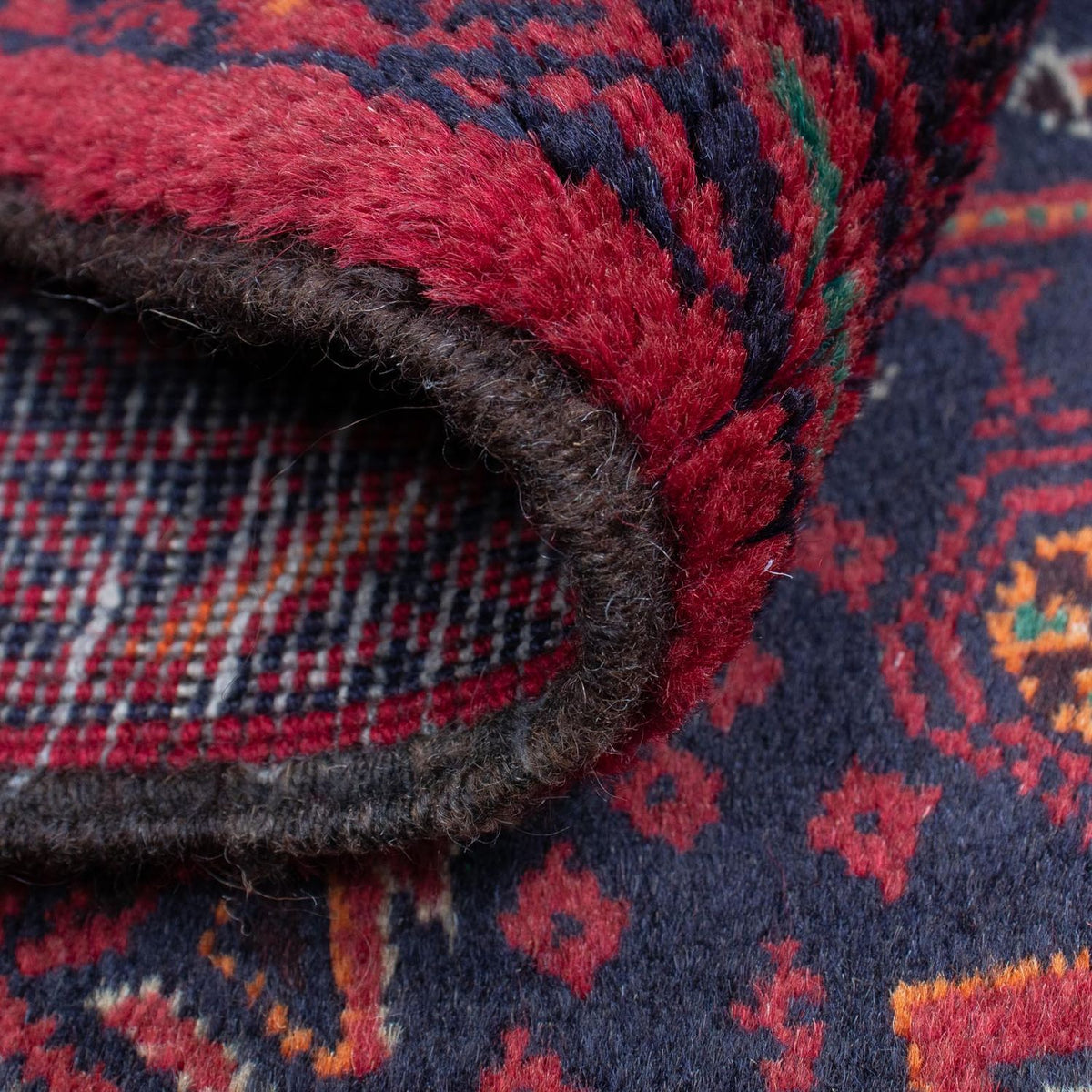 Baluch tapijt - 169 x 136 cm - donkerrood