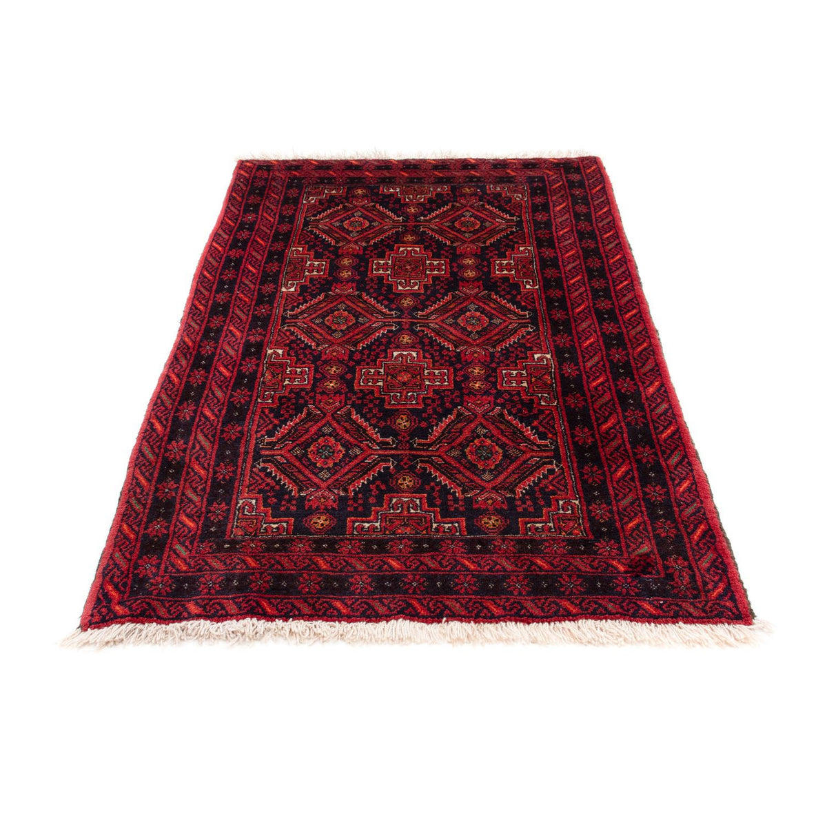 Baluch tapijt - 169 x 136 cm - donkerrood