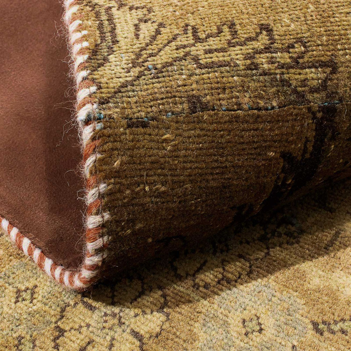 Patchwork tapijt - 207 x 128 cm - veelkleurig