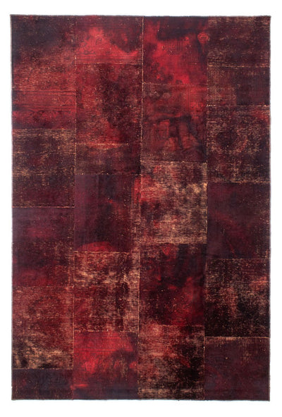 Patchwork tapijt 197x300cm - Perserteppich Wollteppich