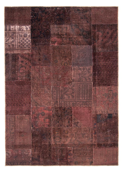 Patchwork tapijt 195x233cm - Perserteppich Wollteppich