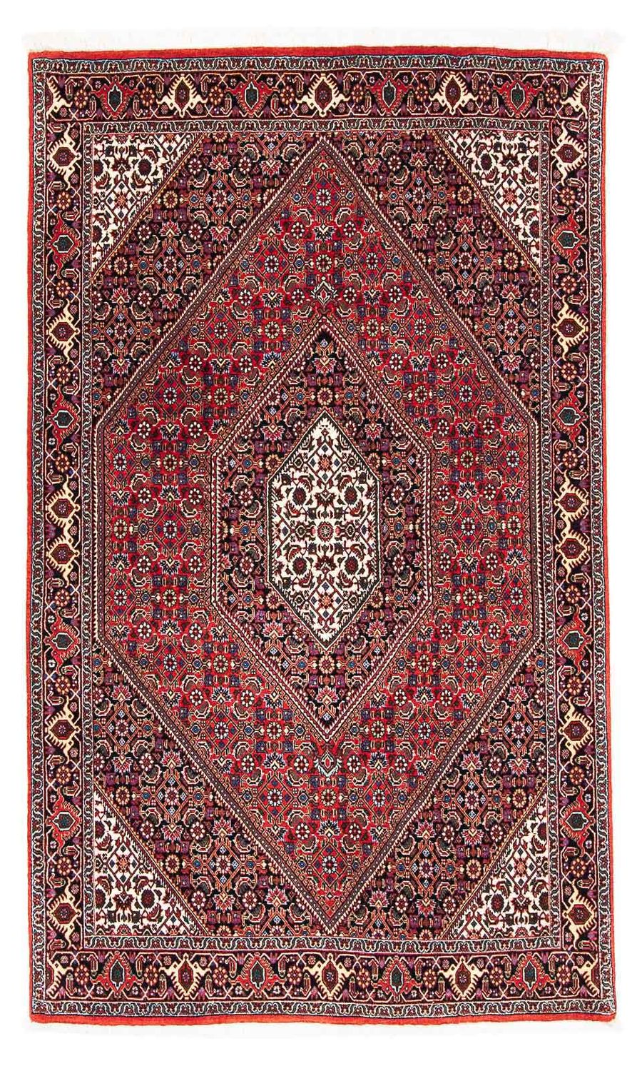Perzisch tapijt - Bijar - 176 x 112 cm - rood