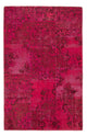Patchwork tapijt 202x127cm - Perserteppich Wollteppich