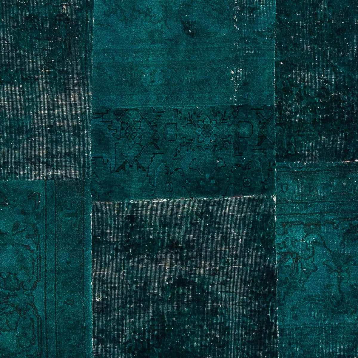 Patchwork tapijt - 205 x 131 cm - veelkleurig