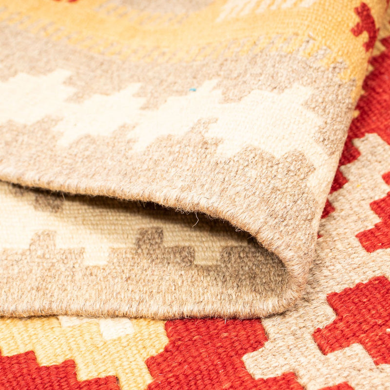 Kelim tapijt - Oosters - 216 x 153 cm - veelkleurig