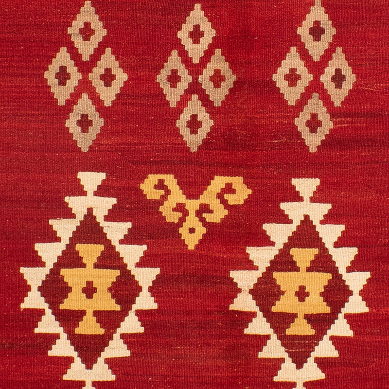 Kelim tapijt - Oosters - 252 x 178 cm - donkerrood