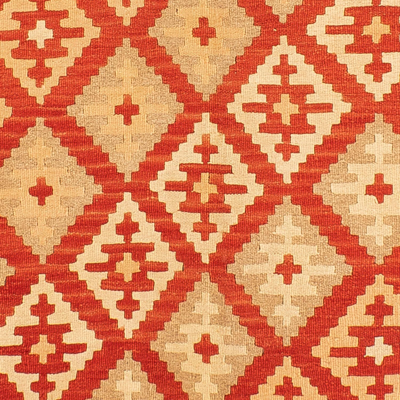 Kelim tapijt - Oosters - 206 x 152 cm - donkerrood