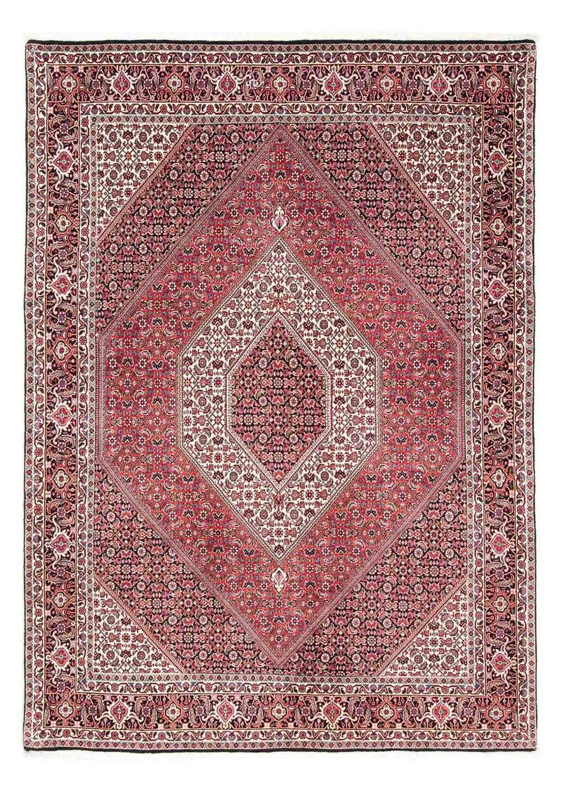 Perzisch tapijt - Bijar - 243 x 171 cm - licht rood