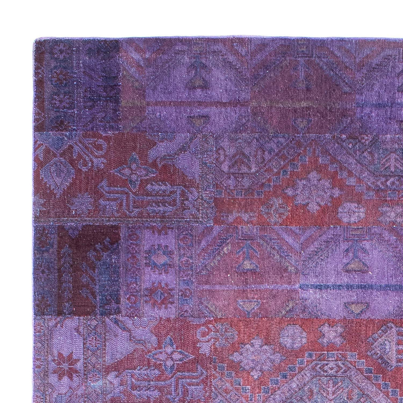 Patchwork tapijt 299x239cm - Perserteppich Wollteppich
