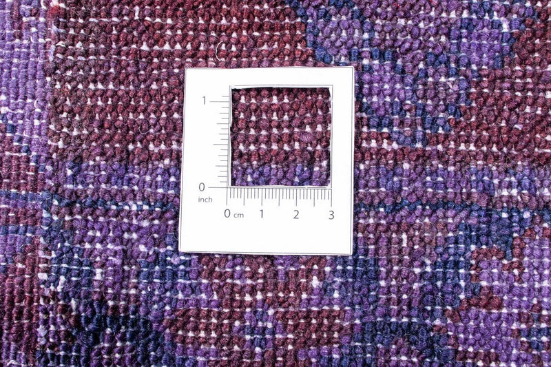 Patchwork tapijt - 299 x 239 cm - paars