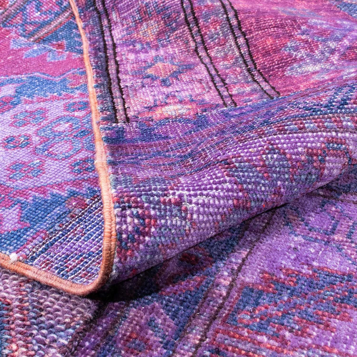 Patchwork tapijt - 291 x 210 cm - veelkleurig