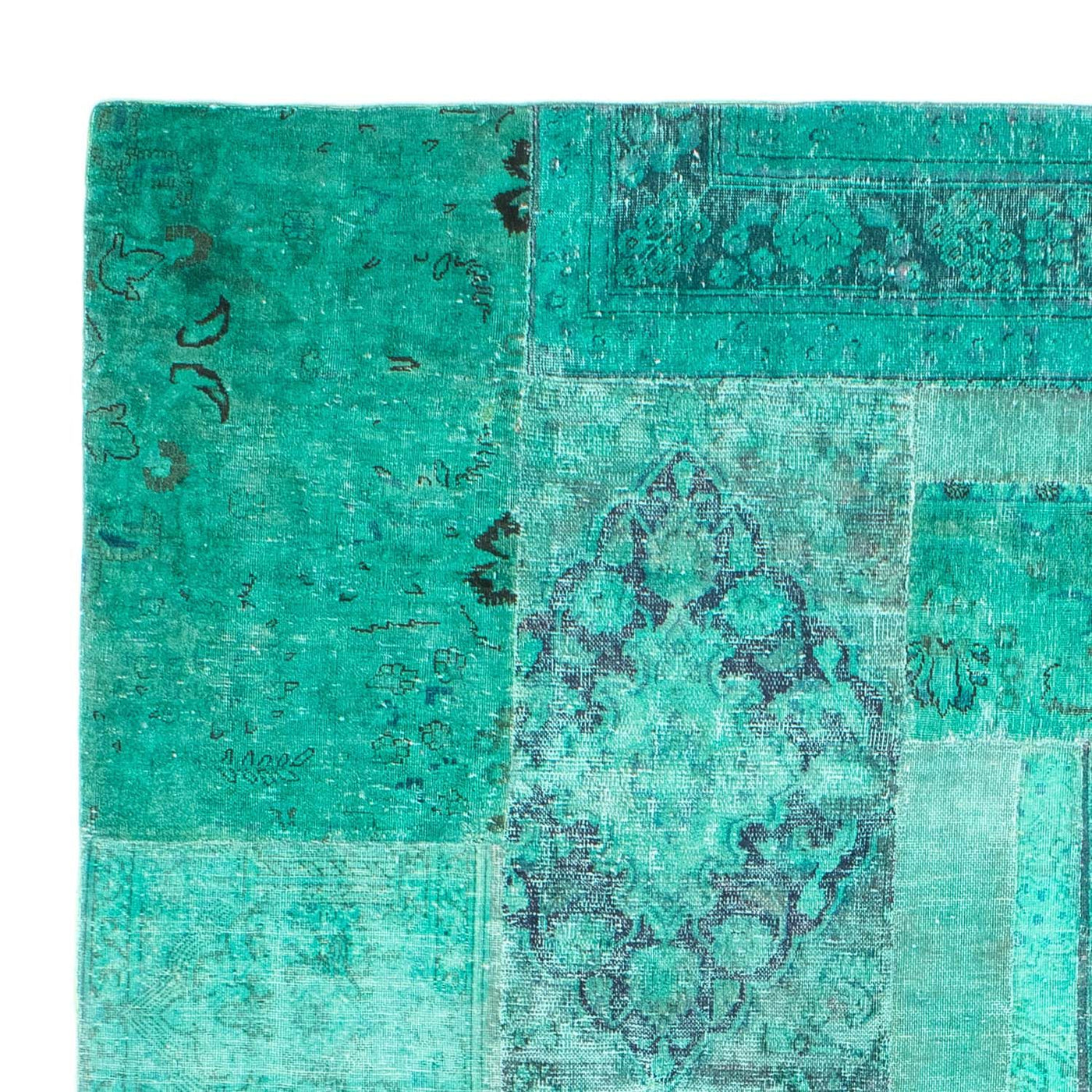 Patchwork tapijt 297x231cm - Perserteppich Wollteppich