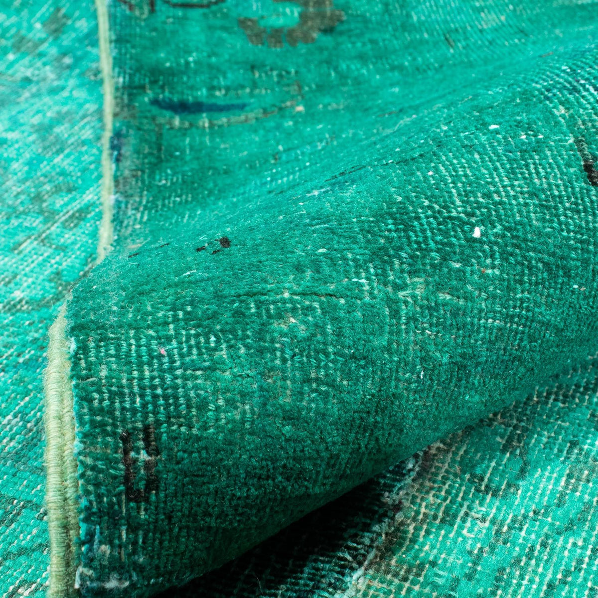 Patchwork tapijt - 297 x 231 cm - turkoois