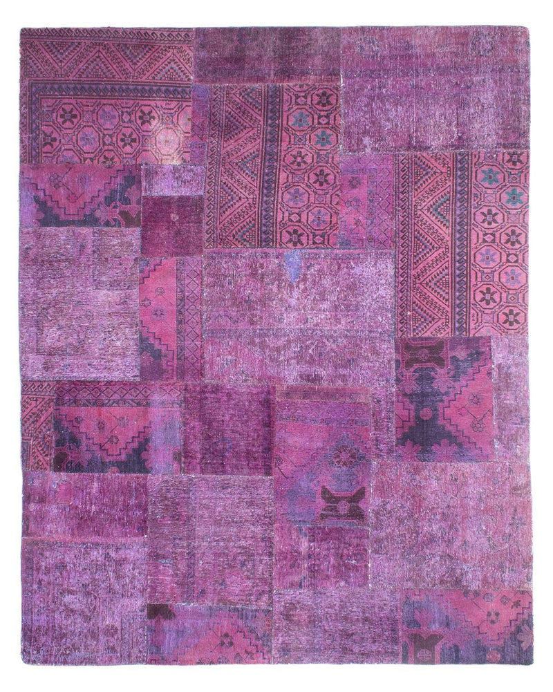 Patchwork tapijt - 307 x 240 cm - veelkleurig