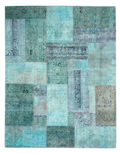 Patchwork tapijt 238x299cm - Perserteppich Wollteppich