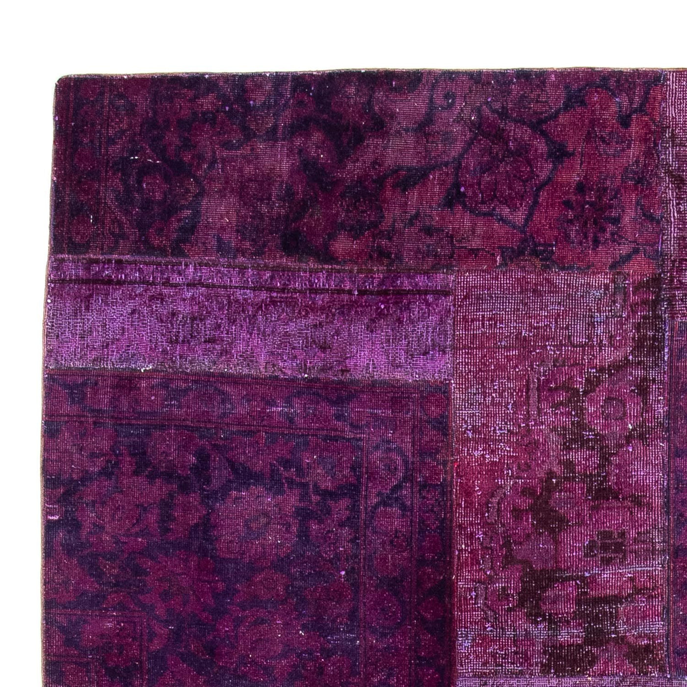 Patchwork tapijt 271x180cm - Perserteppich Wollteppich