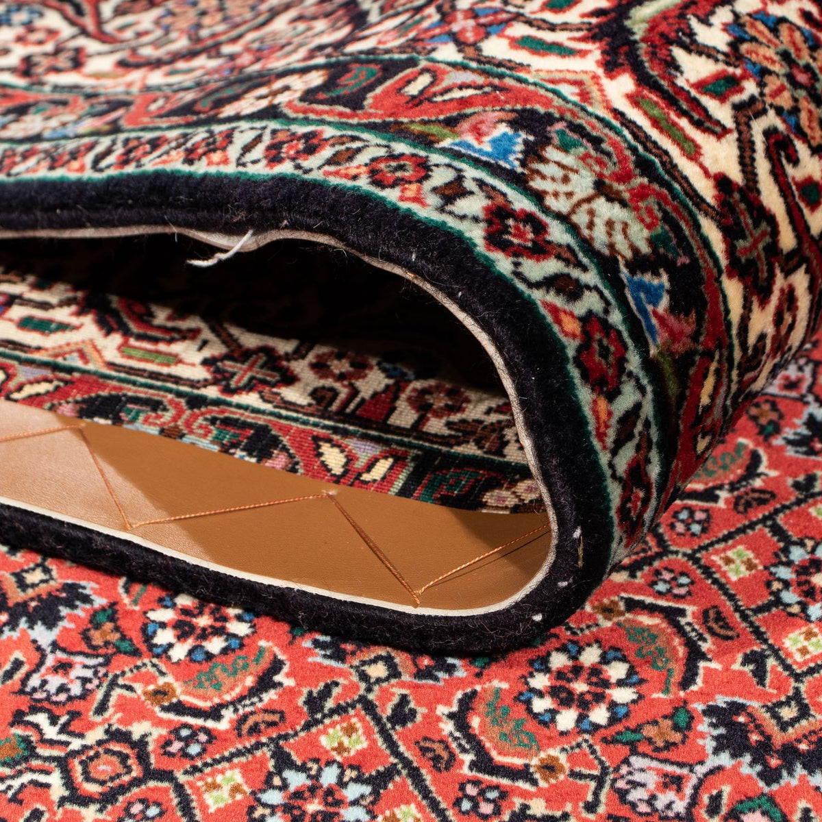 Perzisch tapijt - Bijar - 299 x 203 cm - licht rood