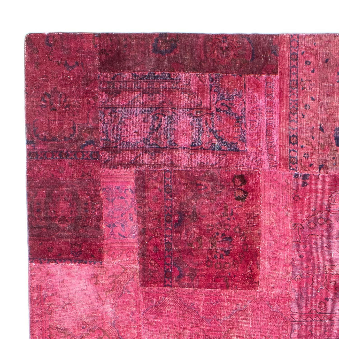 Patchwork tapijt 291x232cm - Perserteppich Wollteppich