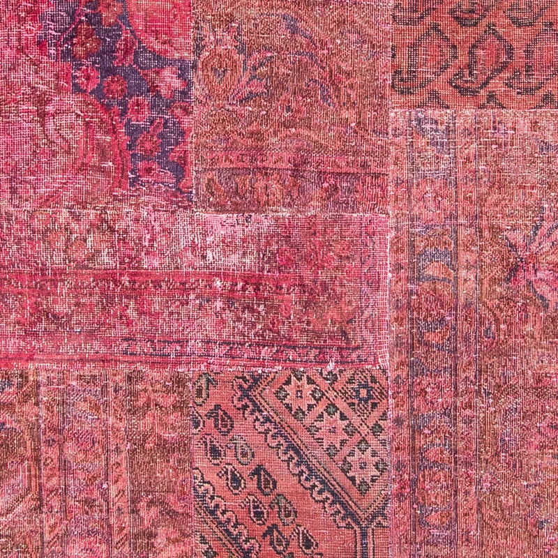 Patchwork tapijt - 239 x 152 cm - veelkleurig