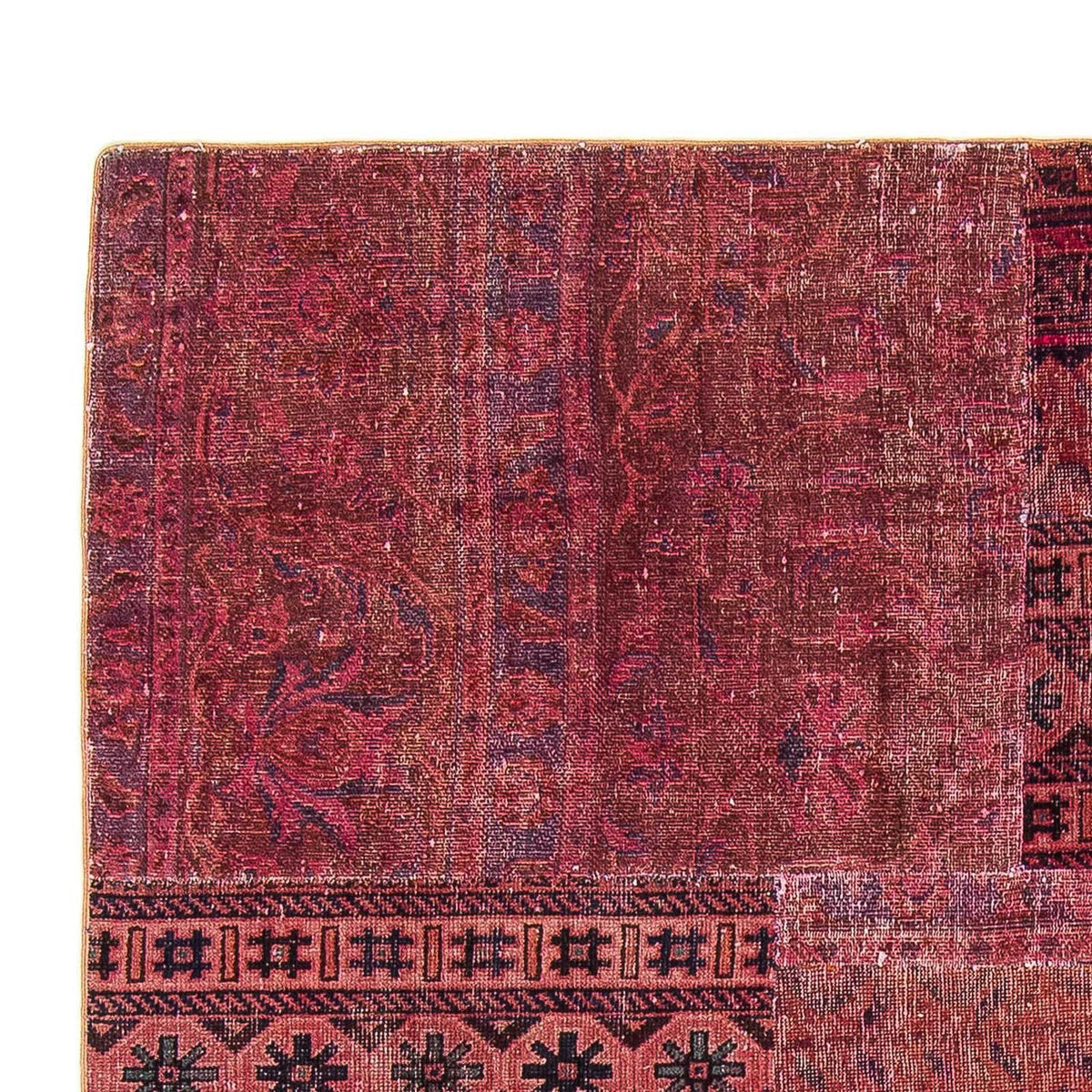 Patchwork tapijt 151x241cm - Wollen tapijt