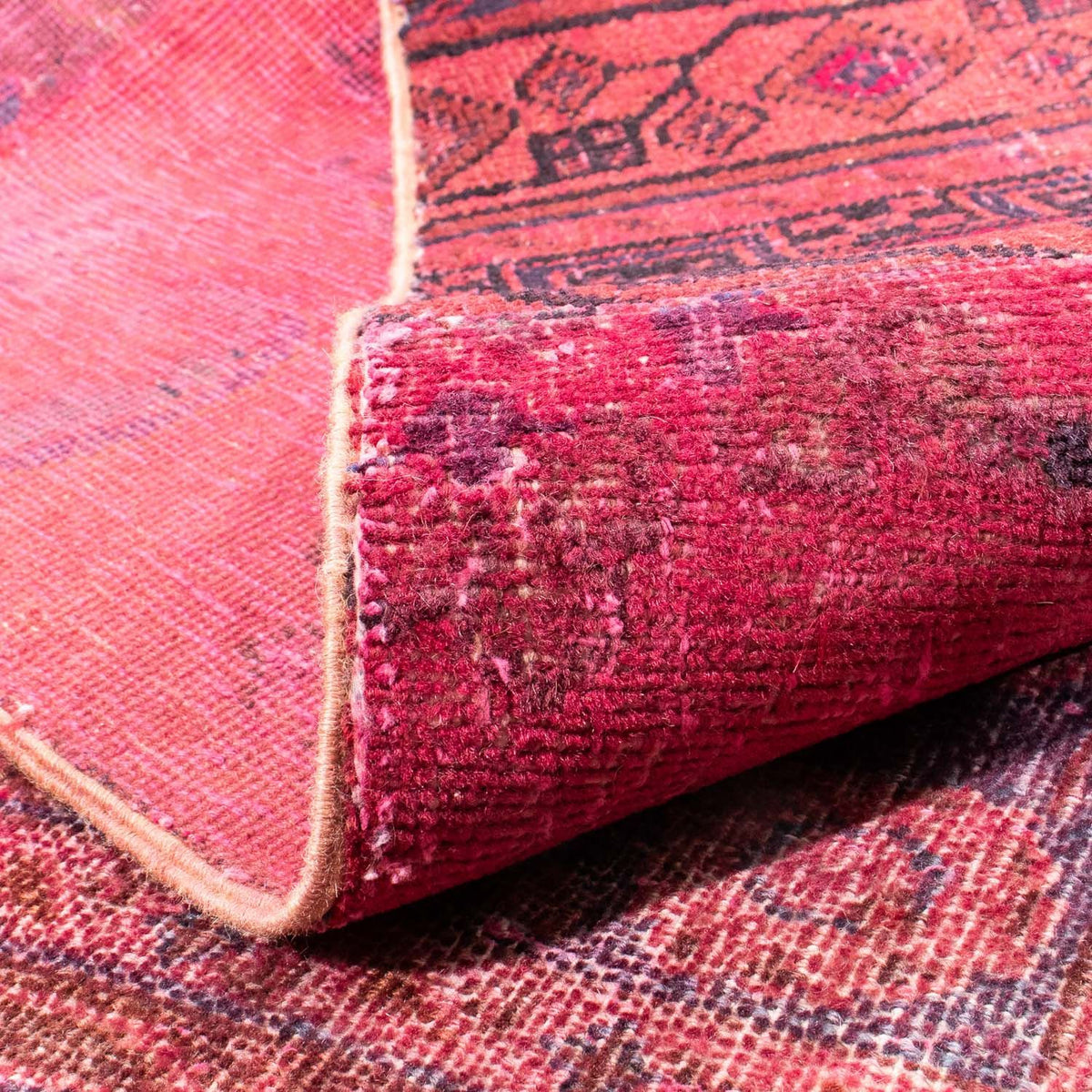 Patchwork tapijt - 237 x 151 cm - veelkleurig