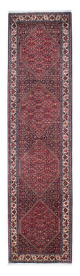 Loper Perzisch tapijt - Bijar - 308 x 78 cm - licht rood