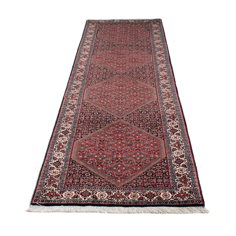Loper Perzisch tapijt - Bijar - 308 x 78 cm - licht rood