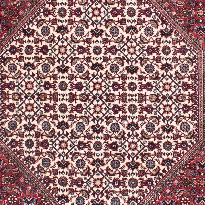 Loper Perzisch tapijt - Bijar - 306 x 91 cm - beige