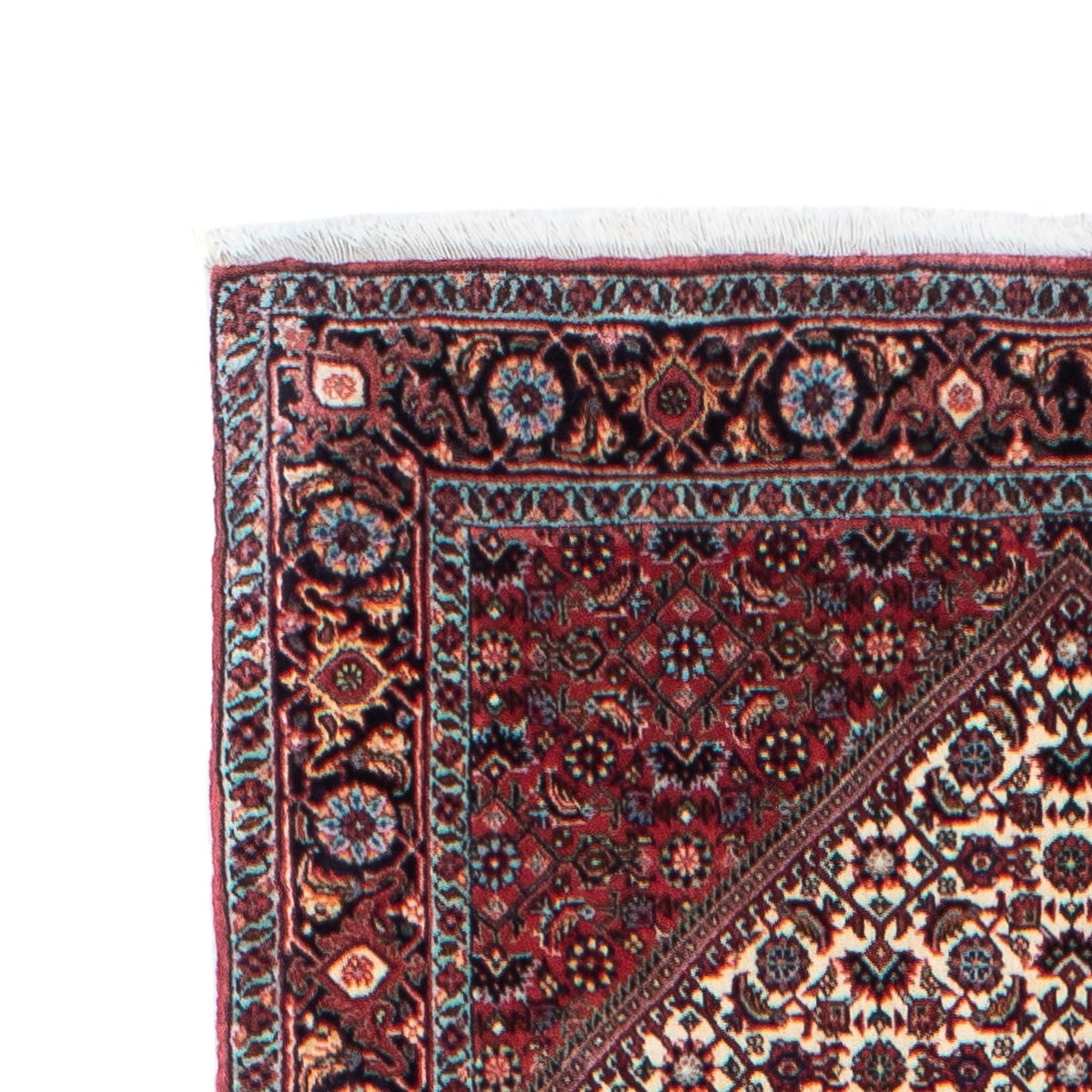 Loper Perzisch tapijt - Bijar - 306 x 91 cm - beige