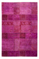 Patchwork tapijt 271x182cm - Perserteppich Wollteppich