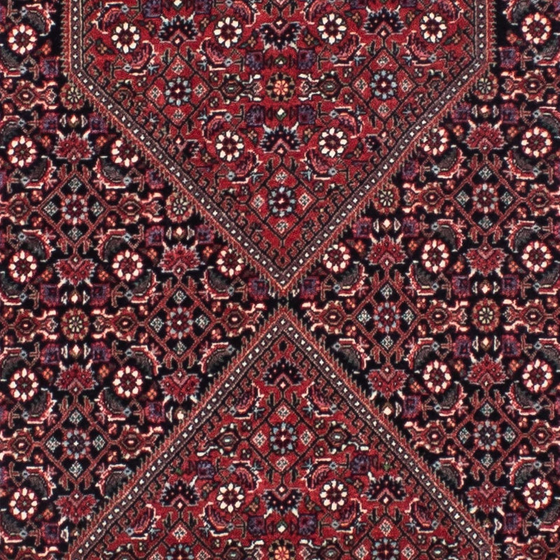 Loper Perzisch tapijt - Bijar - 300 x 83 cm - donkerrood