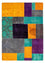 Patchwork tapijt - 232 x 164 cm - veelkleurig