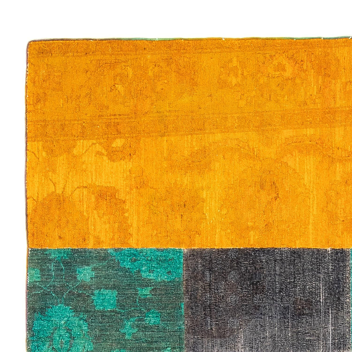 Patchwork tapijt 232x164cm - Perserteppich Wollteppich