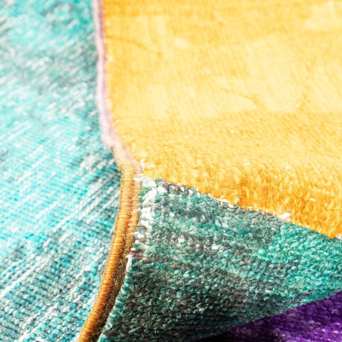 Patchwork tapijt - 232 x 164 cm - veelkleurig