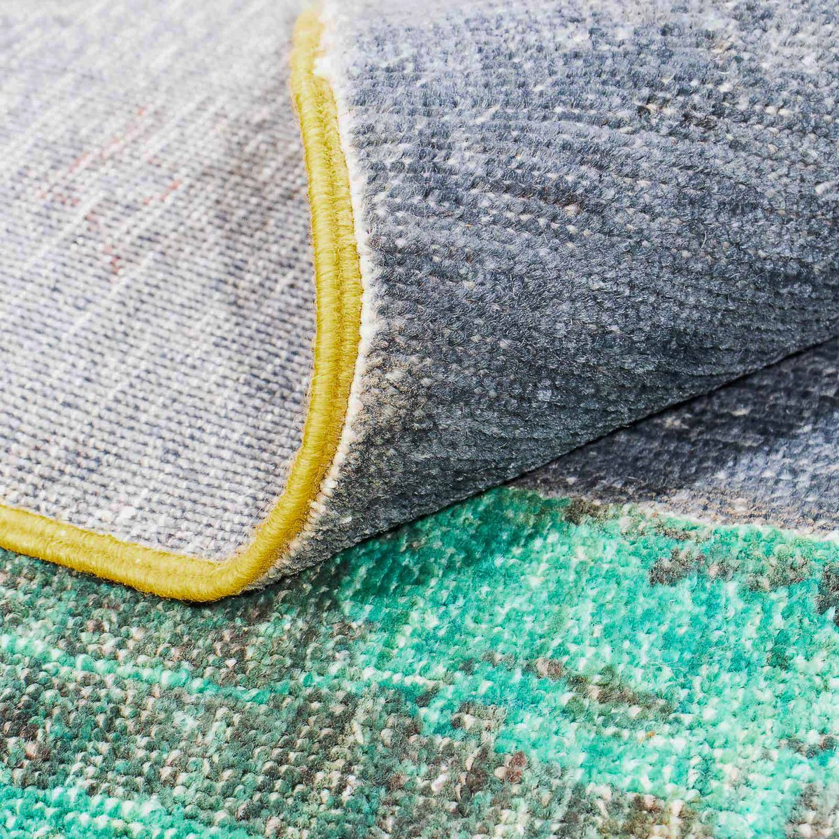 Patchwork tapijt - 237 x 146 cm - veelkleurig